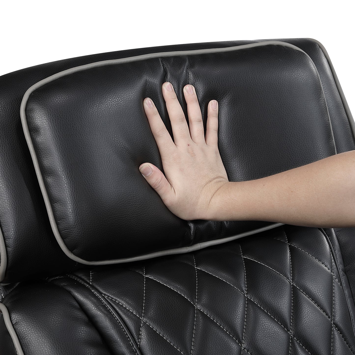 Fairway Power Reclining Sofa BLACK VINLY