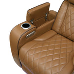 Fairway Power Reclining Sofa BROWN VINLY