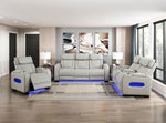 Fairway Power Reclining Sofa GREY VINLY