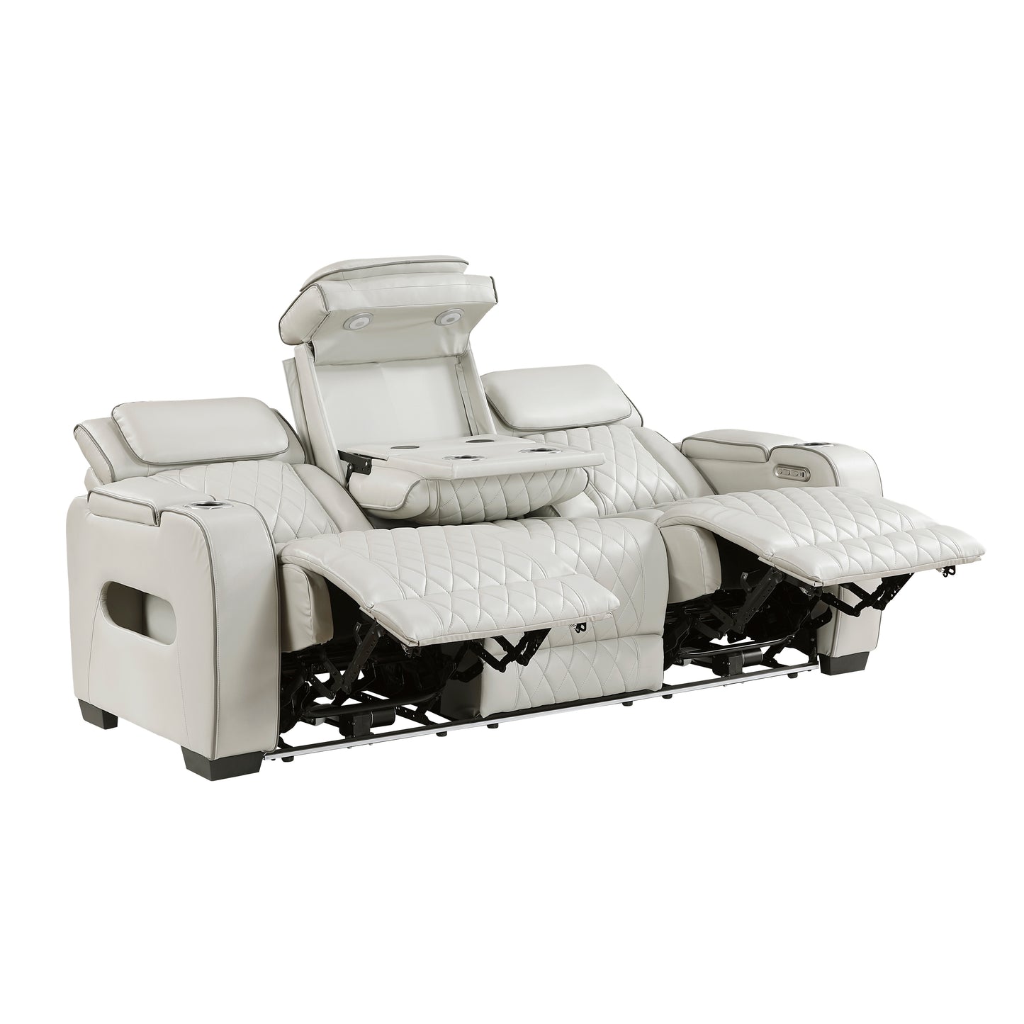 Fairway Power Reclining Sofa GREY VINLY