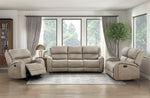 Pagosa Reclining Sofa BROWN MICROFIBER