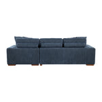 Raife Sleeper Sectional LEFT OR RIGHT CHAISE BLUE
