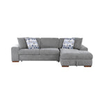Raife Sleeper Sectional LEFT OR RIGHT CHAISE GREY