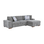 Raife Sleeper Sectional LEFT OR RIGHT CHAISE GREY