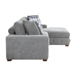 Raife Sleeper Sectional LEFT OR RIGHT CHAISE GREY