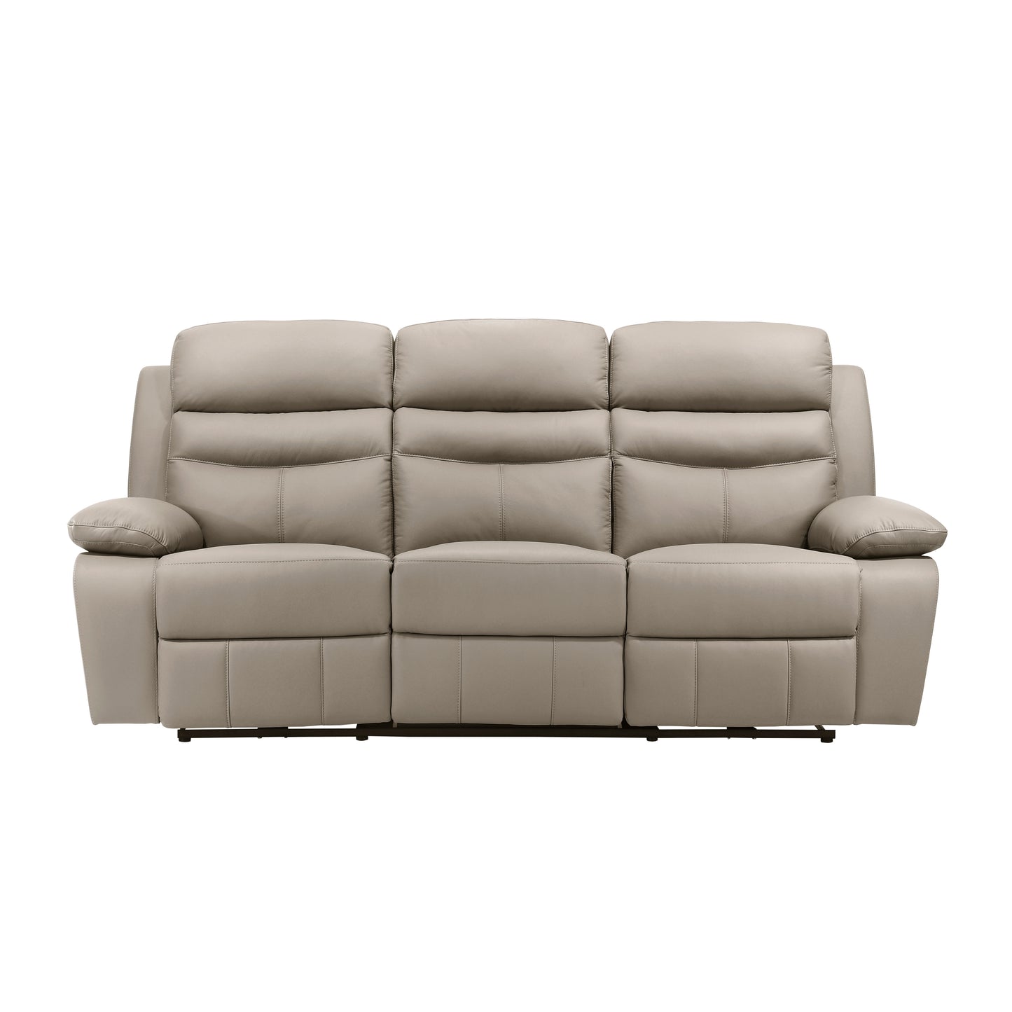 Hancock Power Reclining Sofa LATTE LEATHER