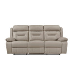 Laconia Reclining Sofa LATTE LEATHER