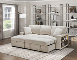 Pompano Sleeper Sectional LEFT OR RIGHT CHAISE BEIGE