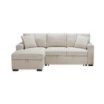 Pompano Sleeper Sectional LEFT OR RIGHT CHAISE BEIGE