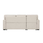 Pompano Sleeper Sectional LEFT OR RIGHT CHAISE BEIGE