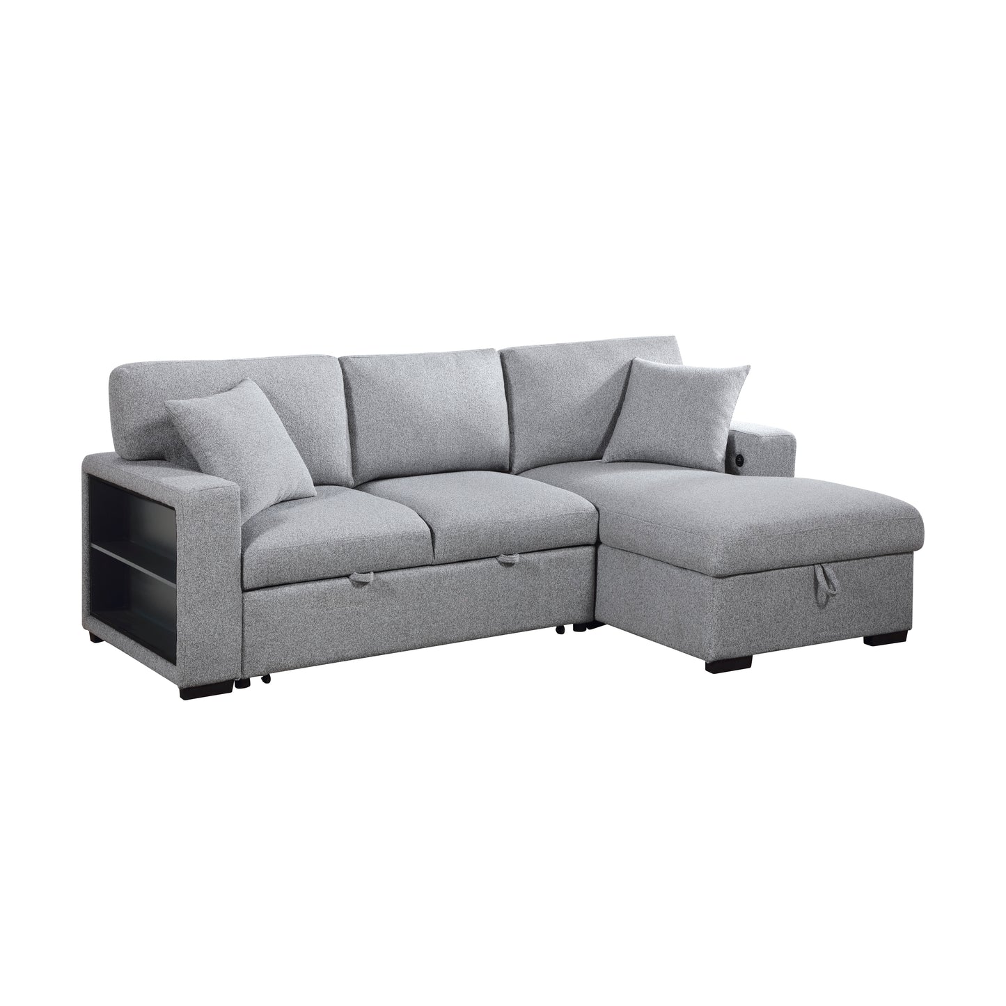 Pompano Sleeper Sectional LEFT OR RIGHT CHAISE BEIGE