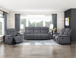 Dean Reclining Sofa GREY