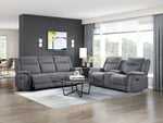 Dean Reclining Sofa GREY