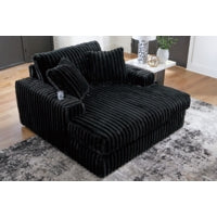 Midnight-Madness Oversized Chaise ONYX
