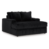 Midnight-Madness Oversized Chaise ONYX