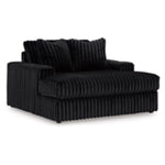 Midnight-Madness Oversized Chaise ONYX