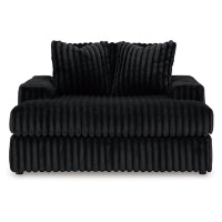 Midnight-Madness Oversized Chaise ONYX