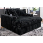 Midnight-Madness Oversized Chaise ONYX