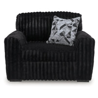 Midnight-Madness Chair and a Half ONYX