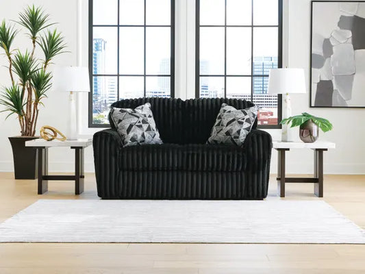 Midnight-Madness Loveseat ONYX