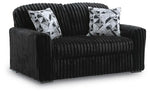 Midnight-Madness Loveseat ONYX