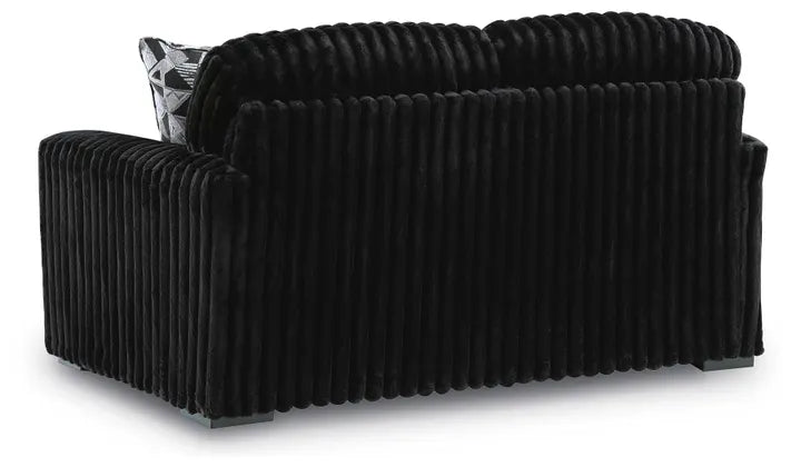 Midnight-Madness Loveseat ONYX