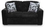 Midnight-Madness Loveseat ONYX
