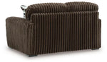 Midnight-Madness Loveseat CHOCOLATE
