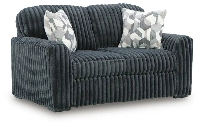 Midnight-Madness Loveseat GUNMETAL