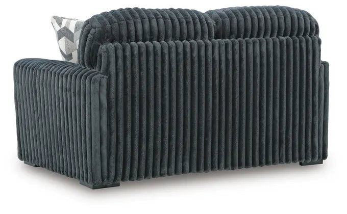 Midnight-Madness Loveseat GUNMETAL