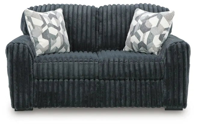 Midnight-Madness Loveseat GUNMETAL