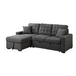 McCafferty Sleeper Sectional DARK GREY
