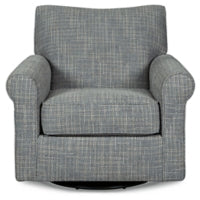 Renley Swivel Glider Accent Chair ASH