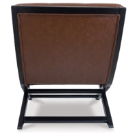 Sidewinder Accent Vinyl Chair BROWN