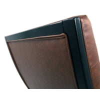 Sidewinder Accent Vinyl Chair BROWN