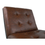Sidewinder Accent Vinyl Chair BROWN