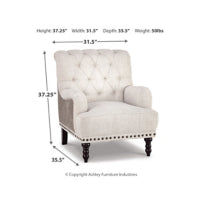 Tartonelle Accent Chair IVORY/TAUPE