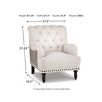 Tartonelle Accent Chair IVORY/TAUPE