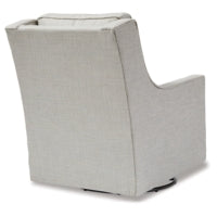Kambria Swivel Glider Accent Chair FROST