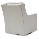 Kambria Swivel Glider Accent Chair FROST