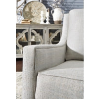 Kambria Swivel Glider Accent Chair FROST