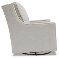 Kambria Swivel Glider Accent Chair FROST