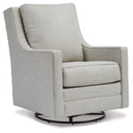 Kambria Swivel Glider Accent Chair FROST