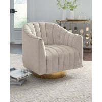 Penzlin Swivel Accent Chair PEARL
