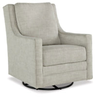 Kambria Swivel Glider Accent Chair FOG