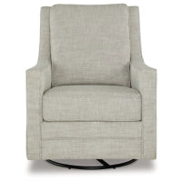 Kambria Swivel Glider Accent Chair FOG