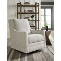 Kambria Swivel Glider Accent Chair FOG