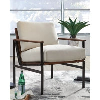 Tilden Accent Chair IVORY BROWN