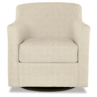 Bradney Swivel Accent Chair LINEN