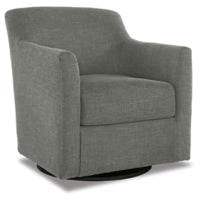 Bradney Swivel Accent Chair SMOKE